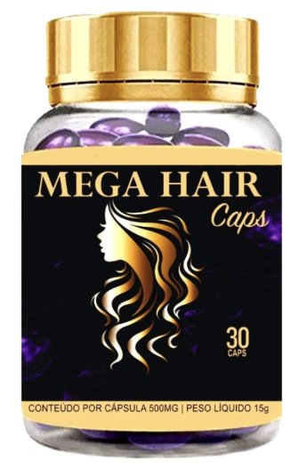 MegaHairCaps - Suplemento capilar