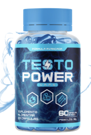 TestoPowerCaps - Suporte masculino